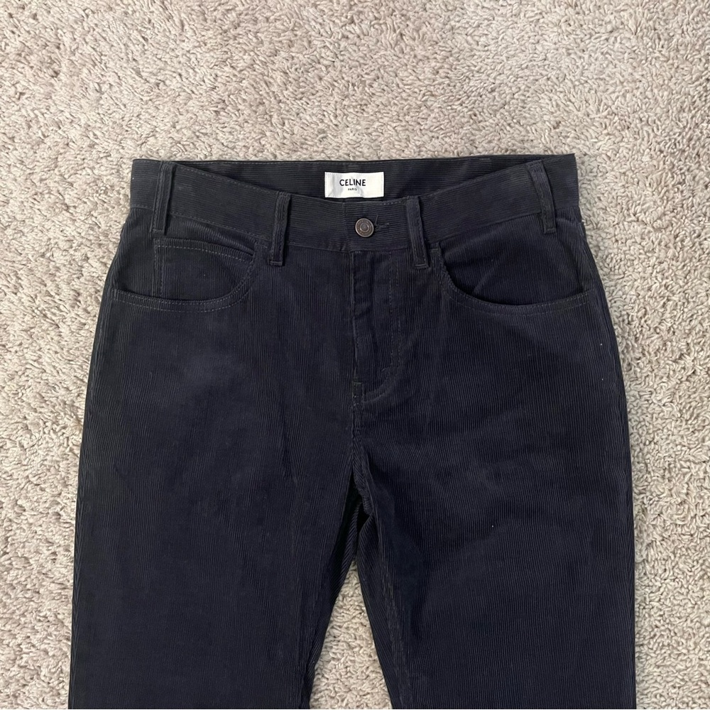 NWT Celine Marco Jeans in Aged Corduroy Rinse | 26 - Picture 5 of 14